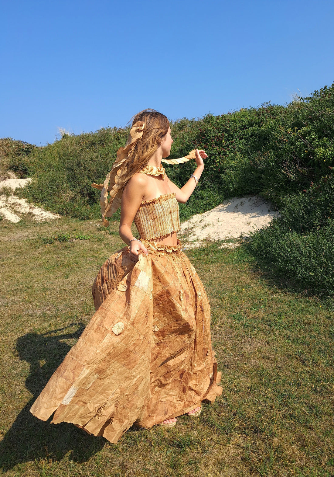 The Teabag Dress: Waste Transformed into Wonder