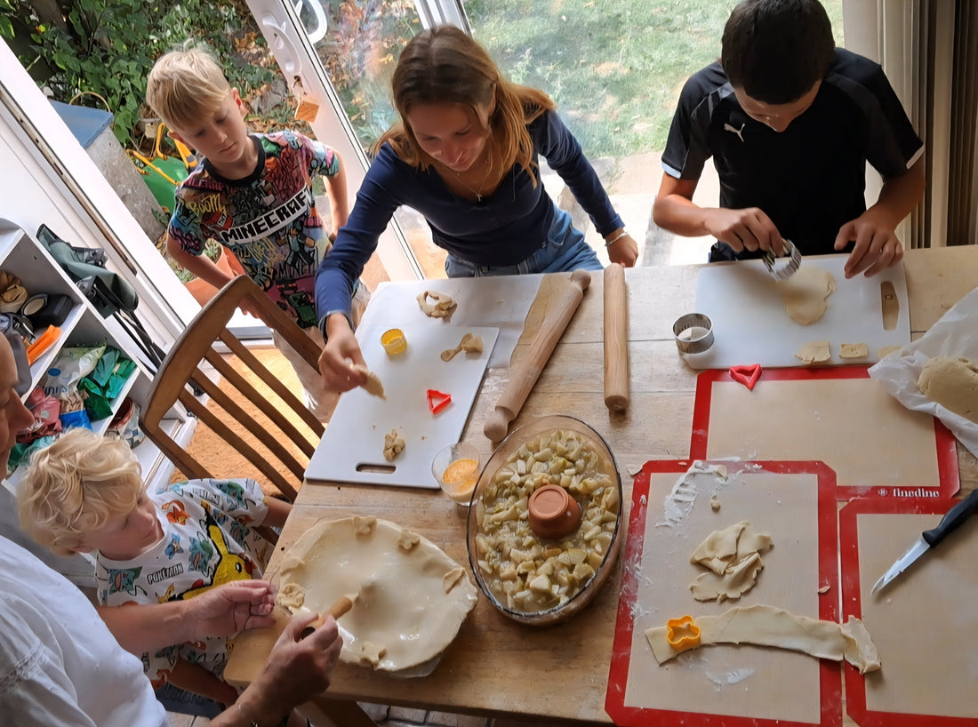 🍏 Making Apple Pie with My Grandchildren