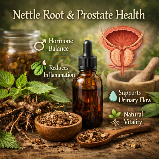 Harnessing Nettle Root for Prostate Health and Men’s Wellbeing